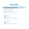 Cloud Backups