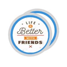 Private Group <br>Chat Button